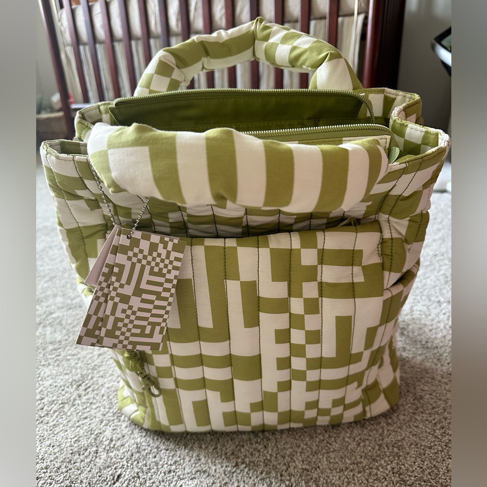 NWT - beis diaper backpack tote